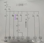 液壓機(jī)控制電路原理圖，與常見電氣故障
